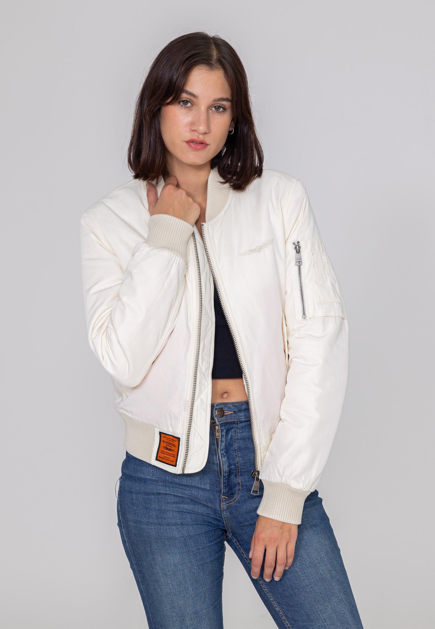 Blouson Veste Originale Femme Bombers Original Ma102 MA102WKAKI