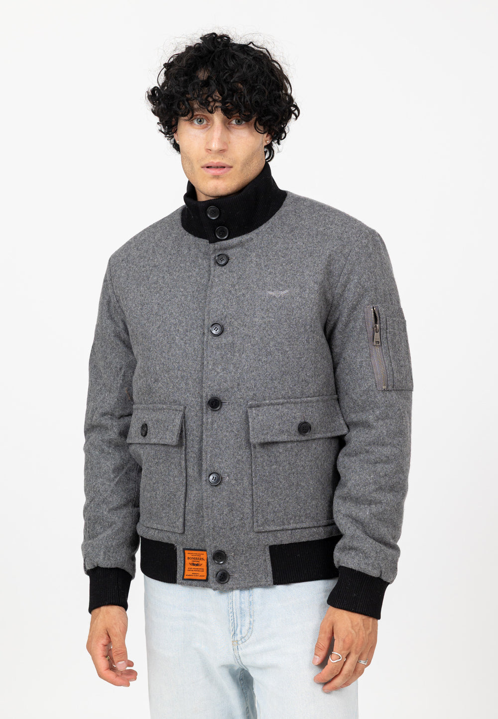Bombers Original Blouson Aviateur Homme Laine SWIFT MEN