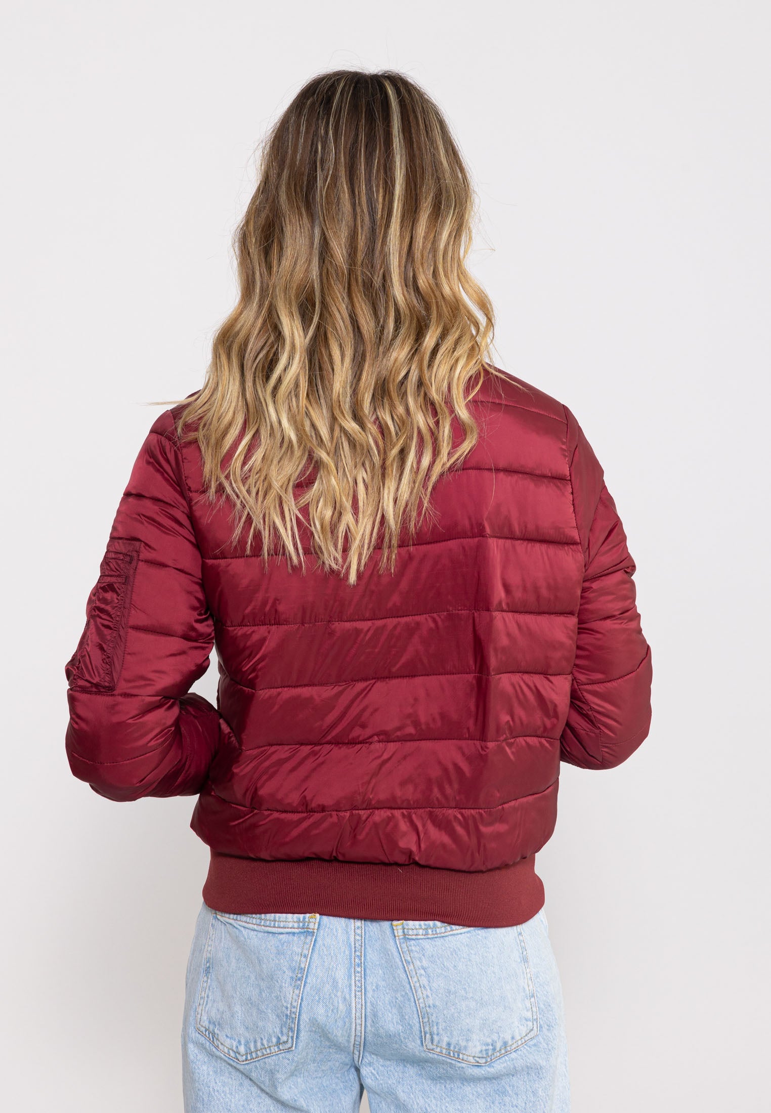 Bomber doudoune femme sale